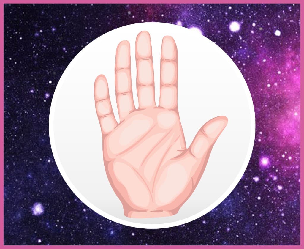 Palm reading lines