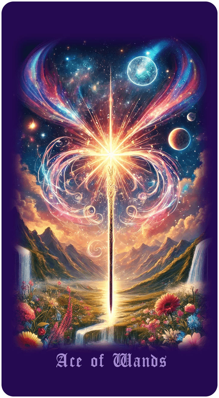 Ace of Wands tarot card