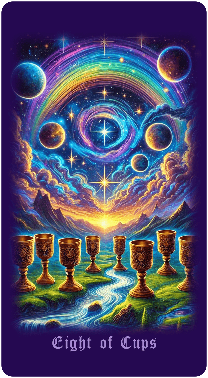 Eight of Cups tarot card