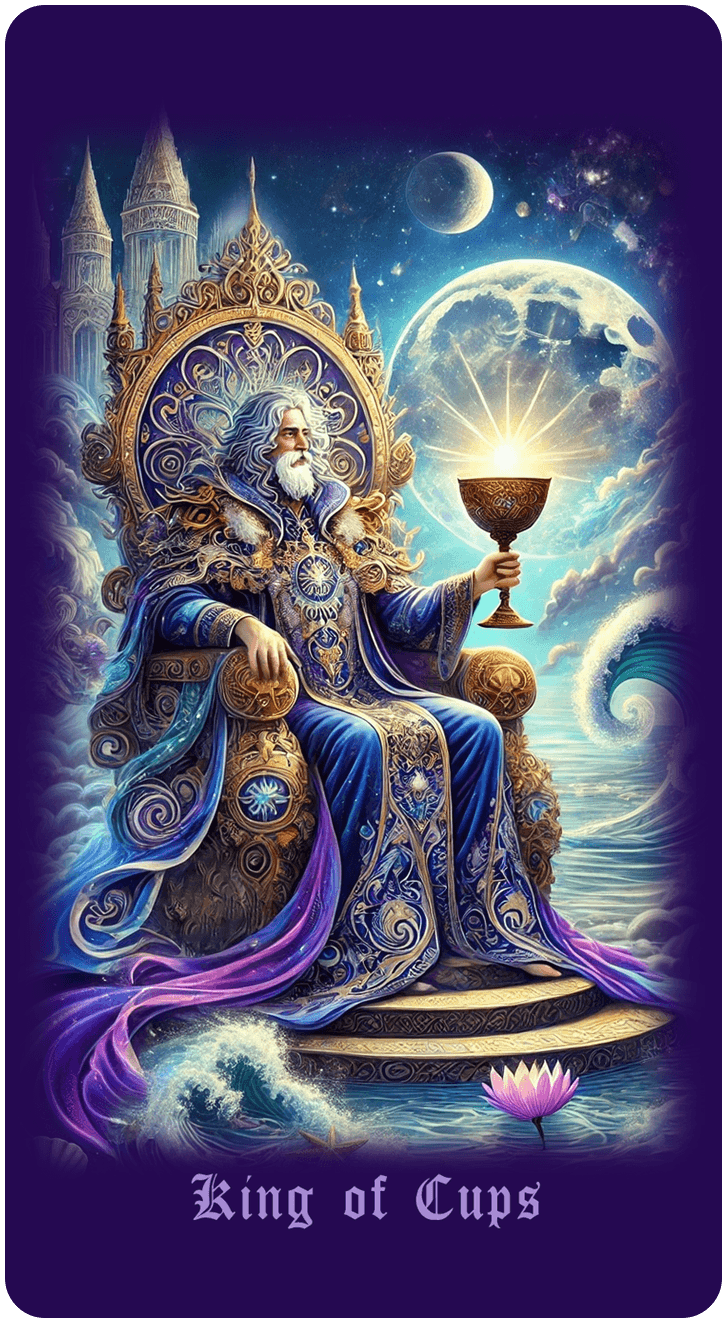 King of Cups tarot card