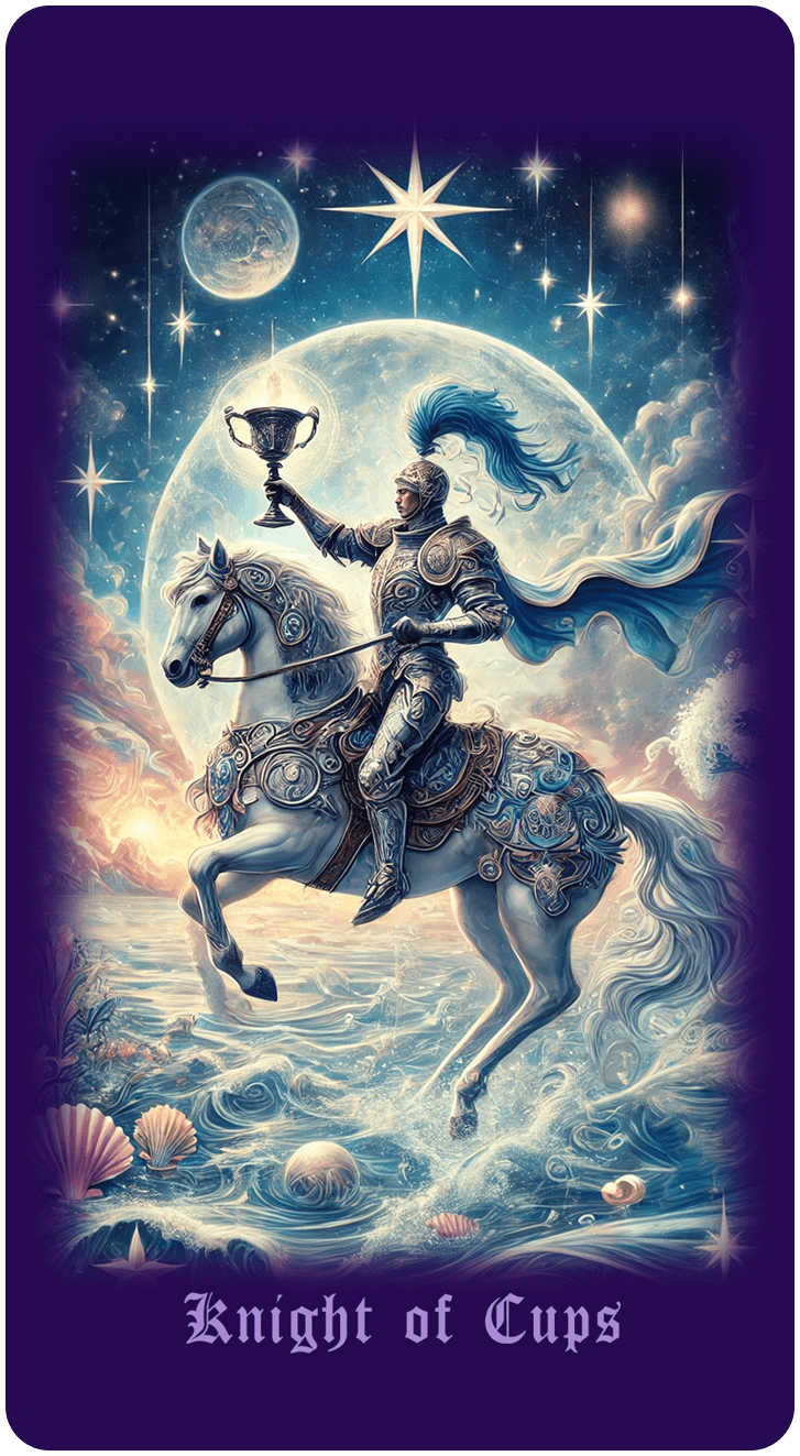 Knight of Cups tarot card
