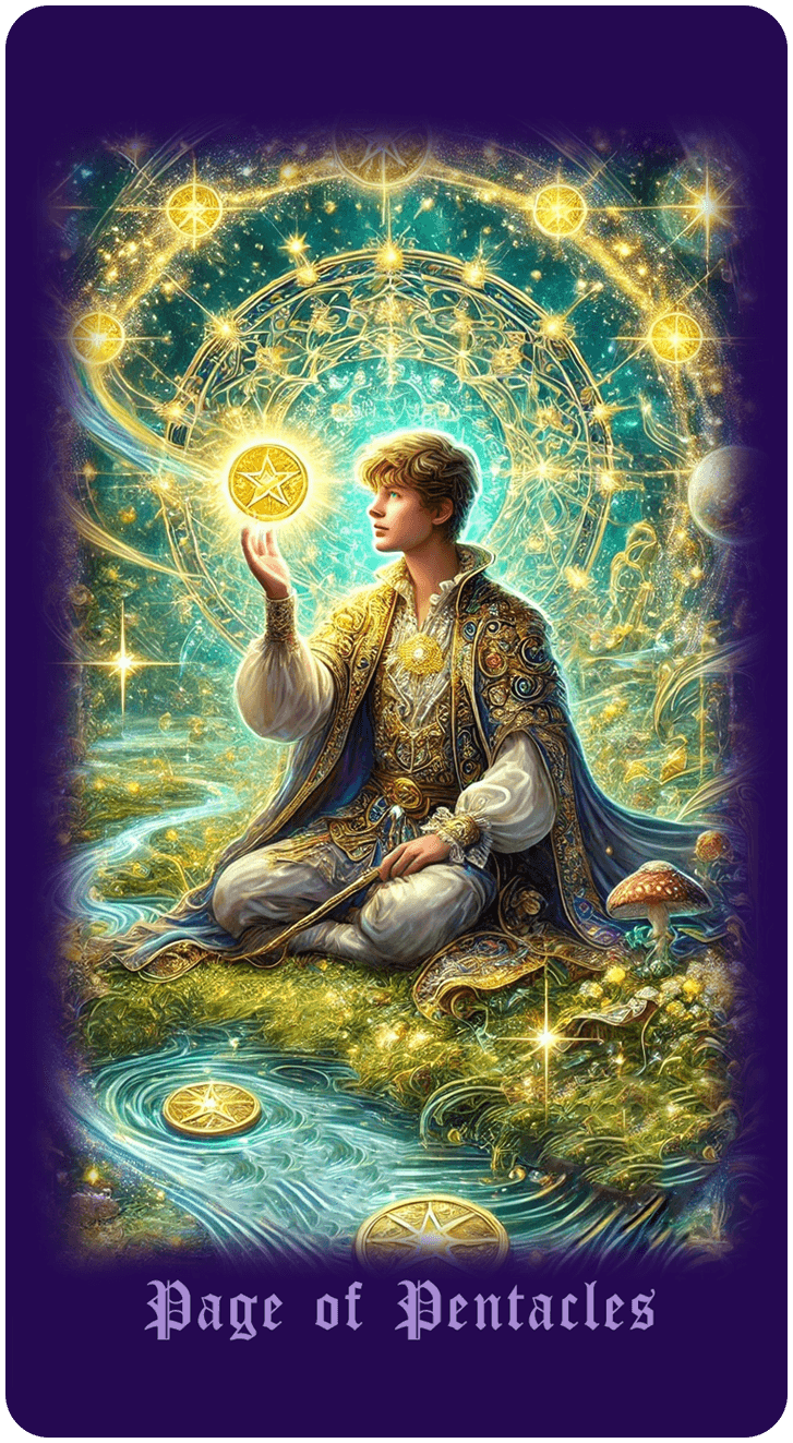 Page of Pentacles tarot card