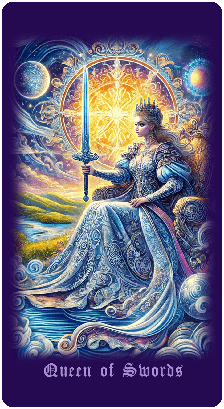 Queen of Swords tarot card