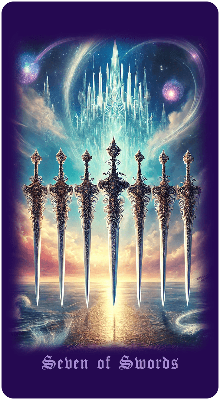 Seven of Swords tarot card
