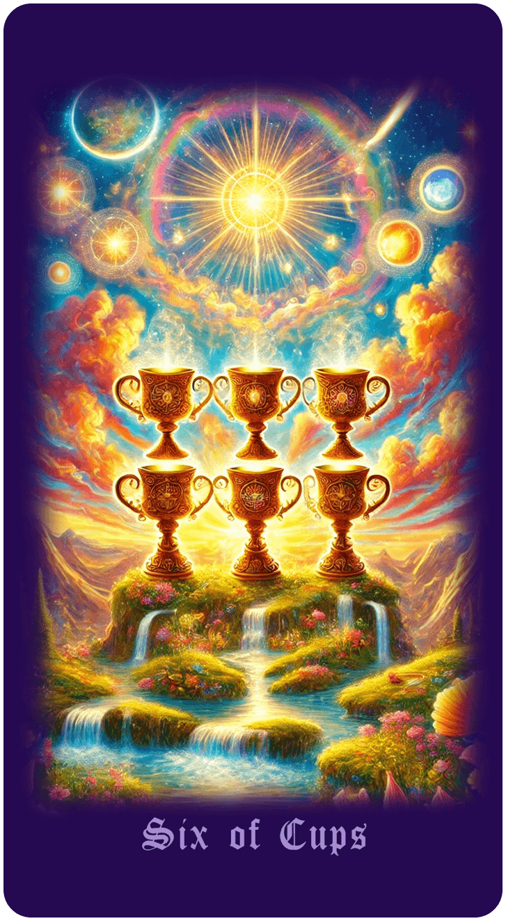 Six of Cups tarot card
