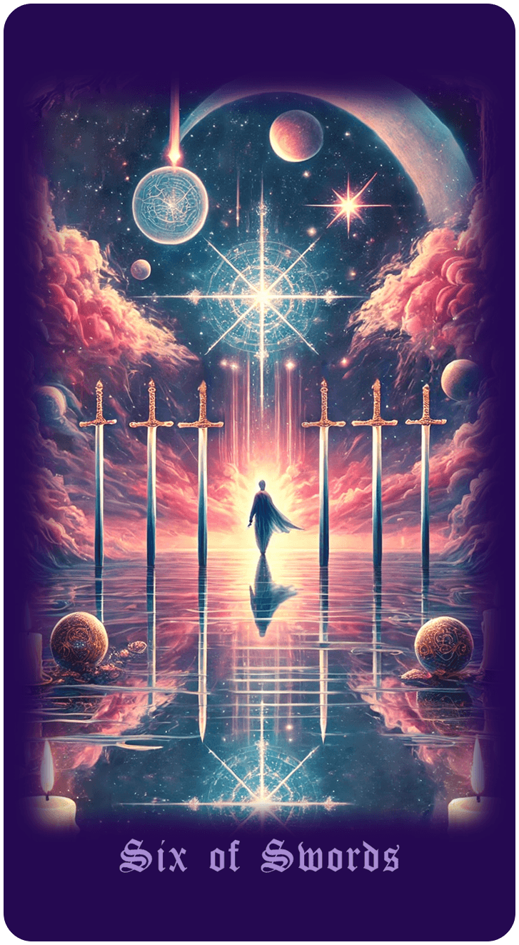 Six of Swords tarot card