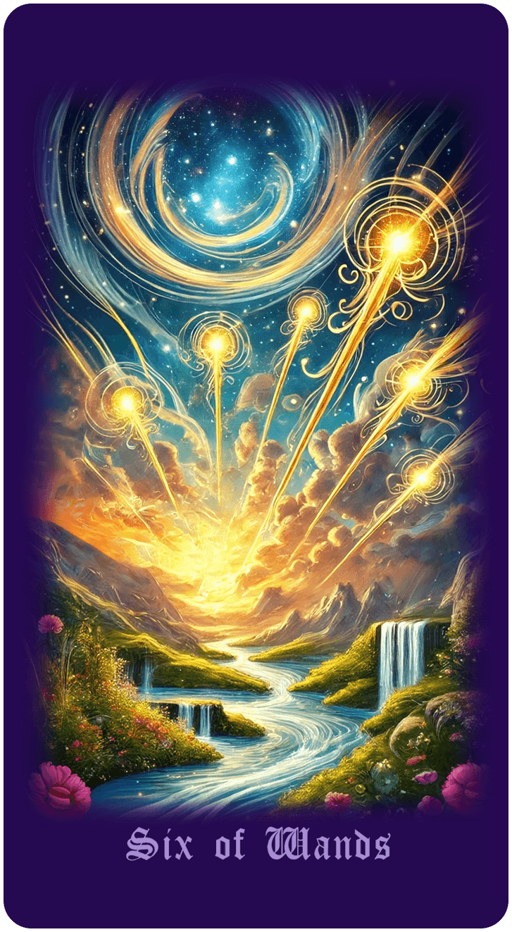 Six of Wands tarot card