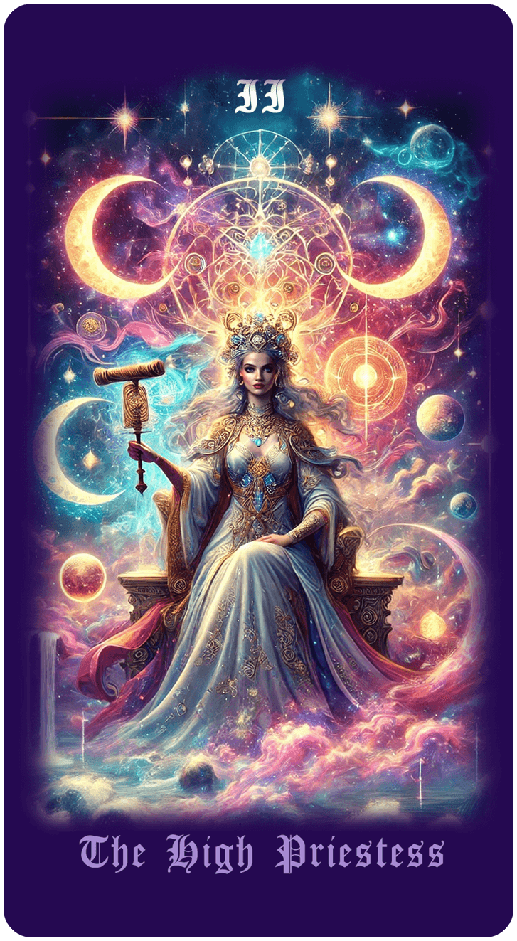 The High Priestess tarot card