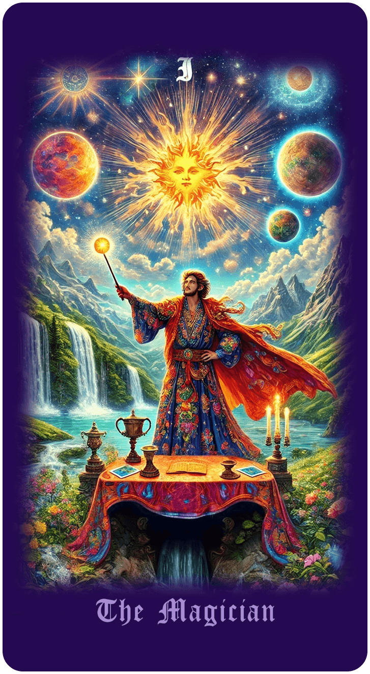 The Magician tarot card