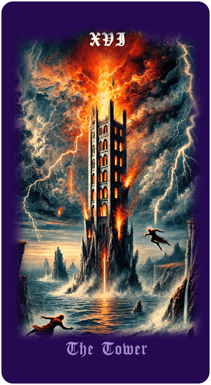 The Tower tarot card