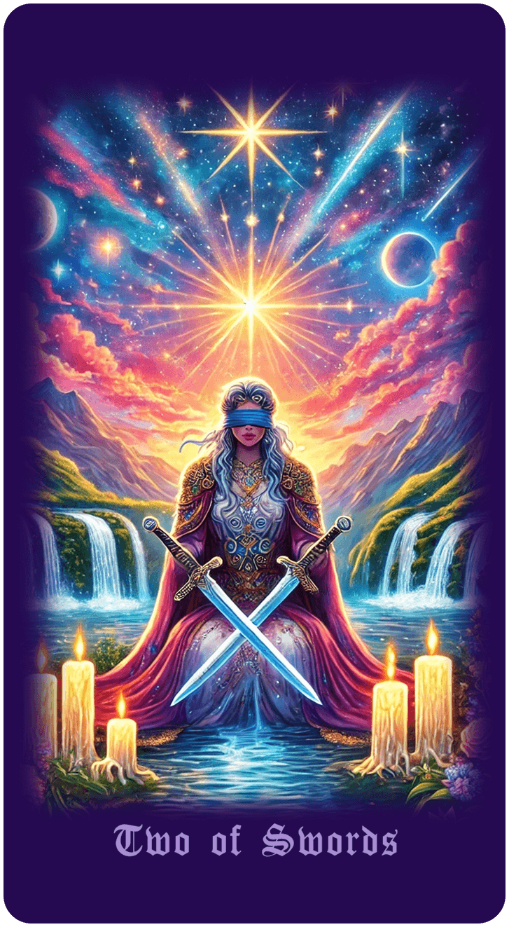 Two of Swords tarot card