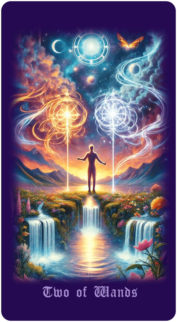 Two of Wands tarot card