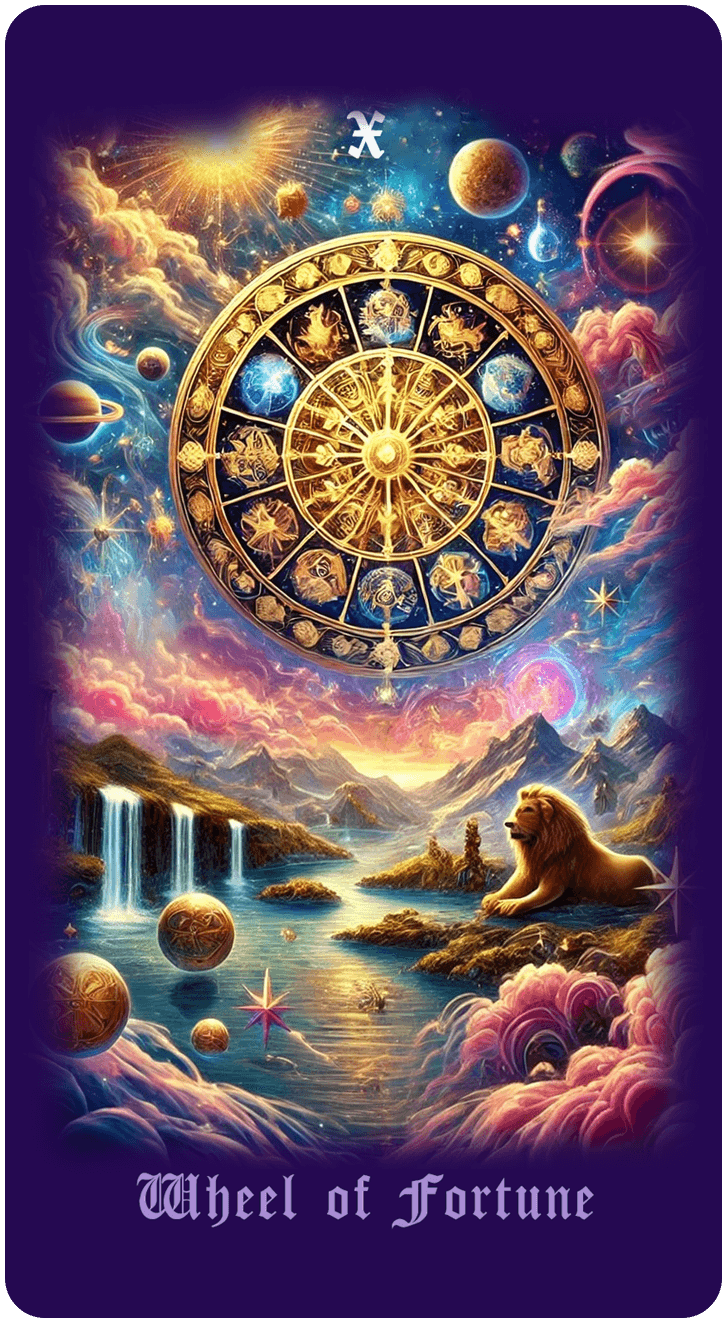 Wheel of Fortune tarot card